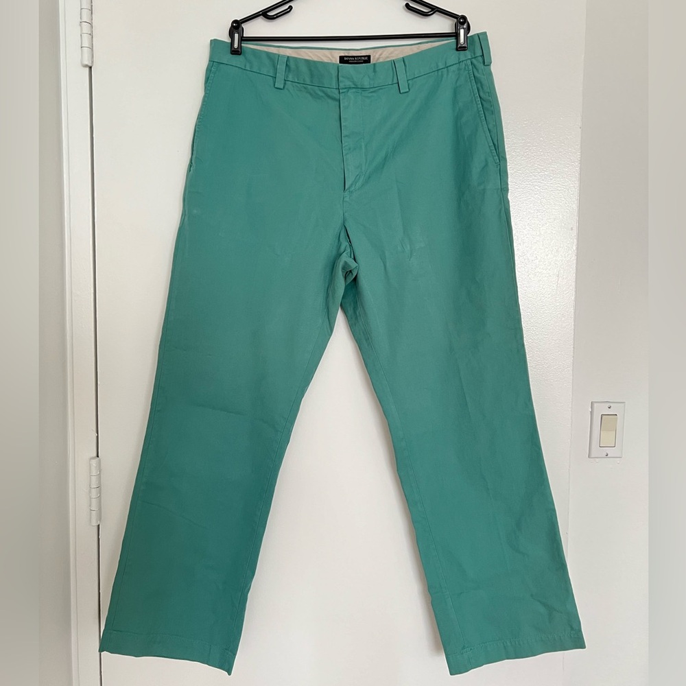 Banana Republic - Men’s Emerson Chino - Teal Color - Size 38/32